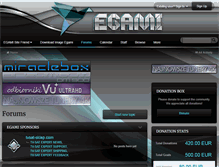 Tablet Screenshot of egami-image.com